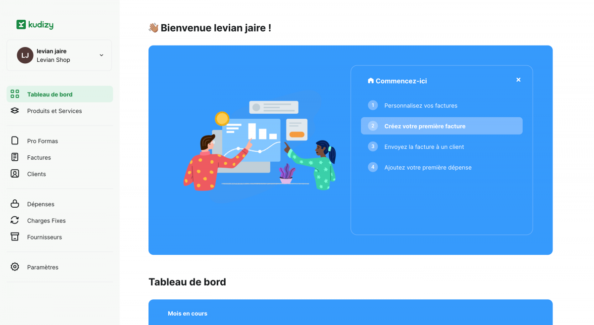 nouvelle version kudizy